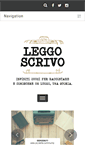 Mobile Screenshot of leggoscrivo.com